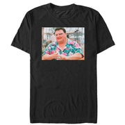 Men's Jurassic Park Nedry Portrait  Adult T-Shirt