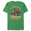 Men's Star Wars St. Patrick's Day It's Not Wise To Pinch A Wookie  Adult T-Shirt