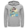 Men's Mickey & Friends Retro Tropical Vacation  Adult Pull Over Hoodie