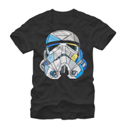 Men's Star Wars Stained Glass Stormtrooper  Adult T-Shirt