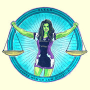 Men's She-Hulk: Attorney at Law Super Human Law Division  Adult T-Shirt