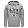 Men's Nintendo Super Mario Retro Rainbow Ring  Adult Pull Over Hoodie