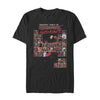 Men's Marvel Deadpool Periodic Table  Adult T-Shirt