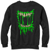 Men's Lost Gods Halloween Zombie Smile  Adult Sweatshirt