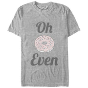 Women's CHIN UP Oh Donut Even  Adult Boyfriend Tee