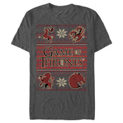 Men's Game of Thrones Christmas Ugly Sweater  Adult T-Shirt