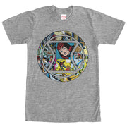 Men's Marvel Black Widow Mosaic  Adult T-Shirt