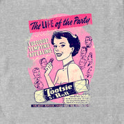 Men's Tootsie Roll Vintage Life of the Party Ad  Adult T-Shirt