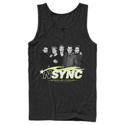 Men's NSYNC World Tour Poster  Adult Tank Top