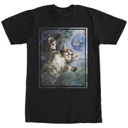 Men's Lost Gods Space Yarn Cat  Adult T-Shirt