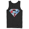 Men's Superman Logo Geometric  Adult Tank Top