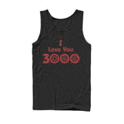 Men's Marvel Love You 3000 Iron Man Icons  Adult Tank Top