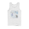 Men's Frozen 2 Journey Watercolor  Adult Tank Top