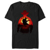 Men's Professional Bull Riders Sunset Cowboy Silhouette  Adult T-Shirt