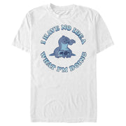 Men's Lilo & Stitch I Have No Idea  Adult T-Shirt