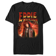 Men's Stranger Things Eddie Munson Metalhead  Adult T-Shirt