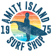 Men's Jaws Retro Amity Island Surf Shop  Adult Sweatshirt