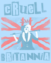 Men's Cruella Cruell Britannia  Adult T-Shirt