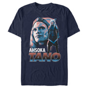 Men's Star Wars: The Mandalorian Ahsoka Tano Portrait  Adult T-Shirt