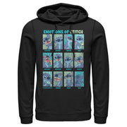 Men's Lilo & Stitch Emotions of 626  Adult Pull Over Hoodie