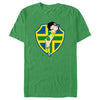 Men's Betty Boop Brazil Soccer Badge  Adult T-Shirt