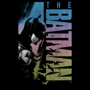 Men's The Batman Distressed Poster  Adult T-Shirt