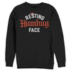 Men's Lost Gods Resting Humbug Face  Adult Sweatshirt