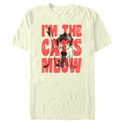 Men's Betty Boop I'm the Cats Meow  Adult T-Shirt