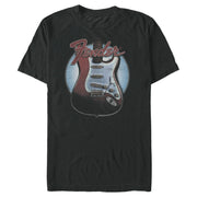 Men's Fender Guitar Spotlight Logo  Adult T-Shirt