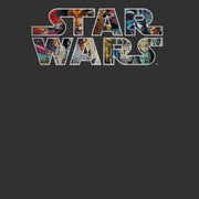 Men's Star Wars Classic Poster Logo  Adult T-Shirt