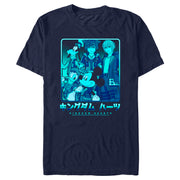 Men's Kingdom Hearts 3 Heroes In a Box  Adult T-Shirt