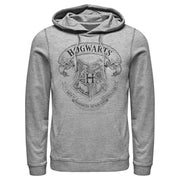 Men's Harry Potter Hogwarts 4 House Crest  Adult Pull Over Hoodie