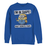 Men's Despicable Me Minion Round Shape  Adult Sweatshirt