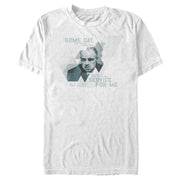 Men's The Godfather Corleone Service For Me  Adult T-Shirt