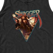 Men's Pirates of the Caribbean: Curse of the Black Pearl Jack Sparrow Swagger  Adult Tank Top