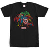 Men's Marvel Avengers Group  Adult T-Shirt