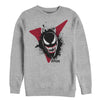 Men's Marvel Venom Film Splatter Portrait  Adult Sweatshirt