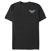 Men's Wonder Woman 1984 Chest Logo  Adult T-Shirt