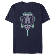 Men's Star Wars: The Mandalorian Fierce Warrior  Adult T-Shirt