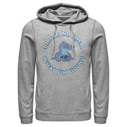 Men's Lilo & Stitch I Have No Idea  Adult Pull Over Hoodie