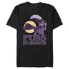 Men's Puss in Boots: The Last Wish Distressed Purple Puss in Boots  Adult T-Shirt