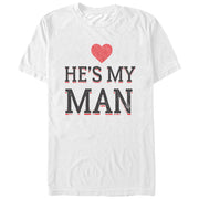 Men's Lost Gods He's My Man  Adult T-Shirt