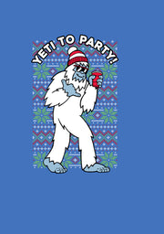 Men's Lost Gods Yeti to Party  Adult Pull Over Hoodie