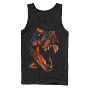 Men's Jurassic Park T. Rex Nightmare  Adult Tank Top