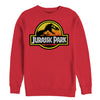 Men's Jurassic Park Logo Outlined  Adult Sweatshirt