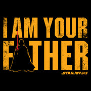 Men's Star Wars Father's Day Vader is Your Father  Adult T-Shirt