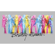 Men's Britney Spears Rainbow on Stage  Adult T-Shirt