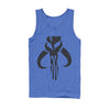 Men's Star Wars: The Mandalorian Mythosaur Skull Logo  Adult Tank Top