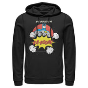 Men's Batman Be Good or Kaboom  Adult Pull Over Hoodie