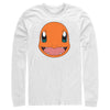 Men's Pokemon Charmander Smile  Adult Long Sleeve Shirt